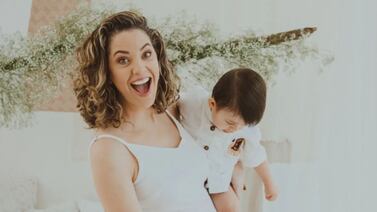 Lussania Víquez vivió con uno de sus mellizos una de las alegrías más esperadas por los papás