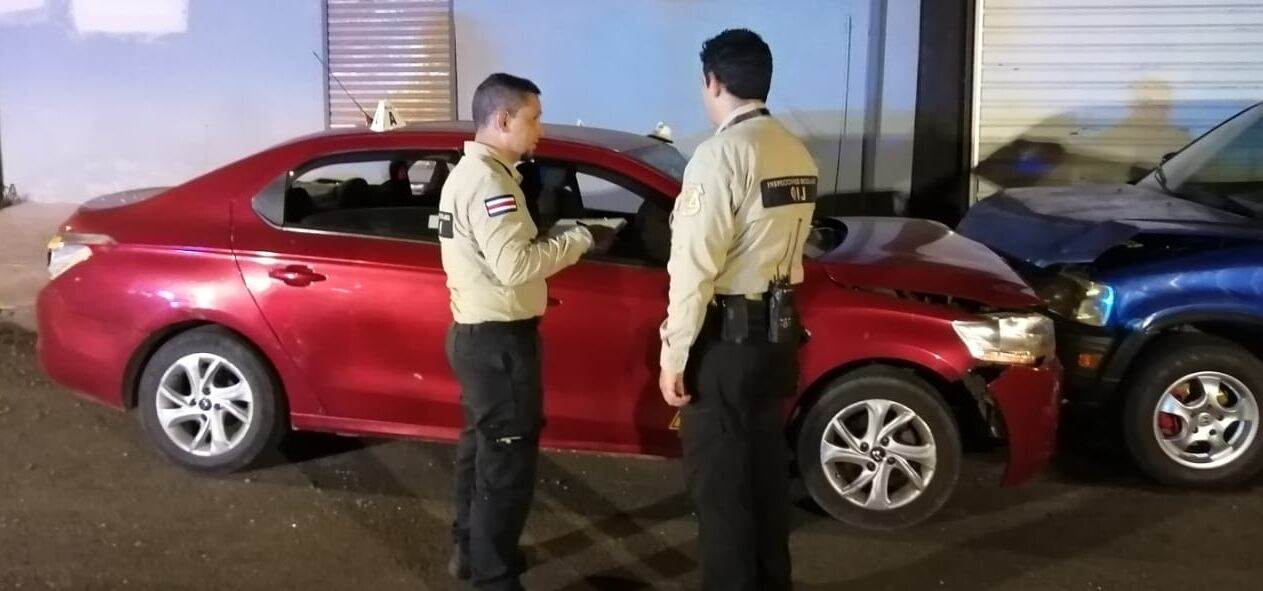 Taxista informal es asesinado en Curridabat. Foto OIJ.