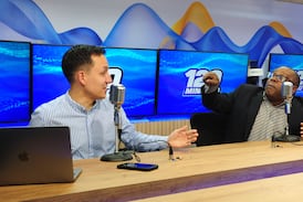 “No se meta con mis frijoles”: Harrick McLean se puso furioso con Carlos Serrano en pleno programa en vivo