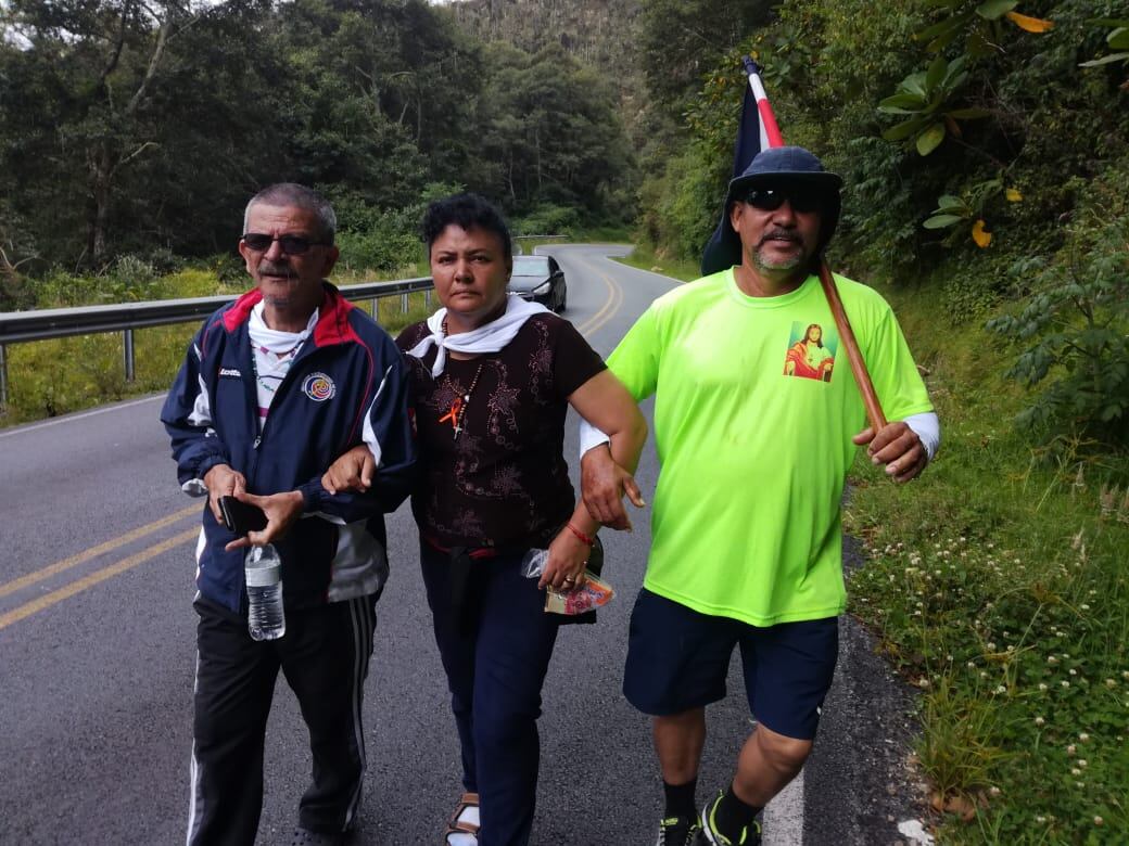 Hernán Quirós, romero que vivió dos milagros durante paso del huracán César en 1996. Foto cortesía Hernán Qurós.