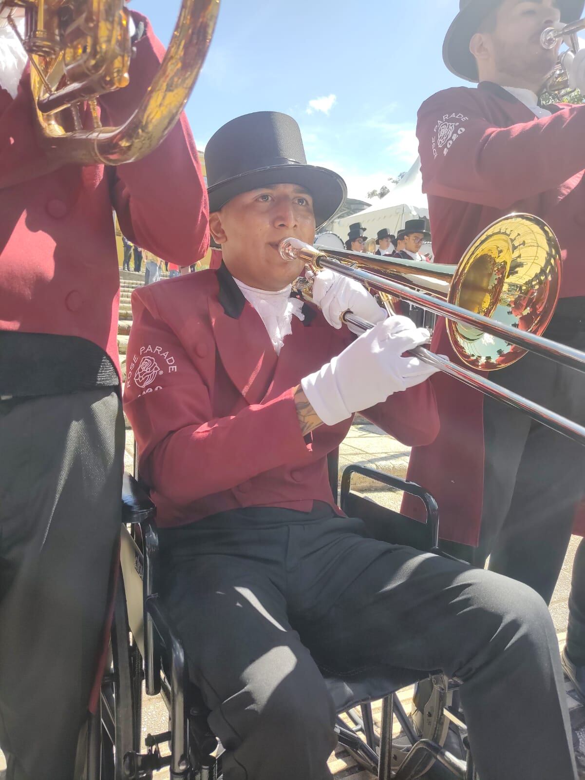 Yarold Cajina cumplirá su sueño de ir al Desfile de las Rosas el primero de enero, en Pasadena.