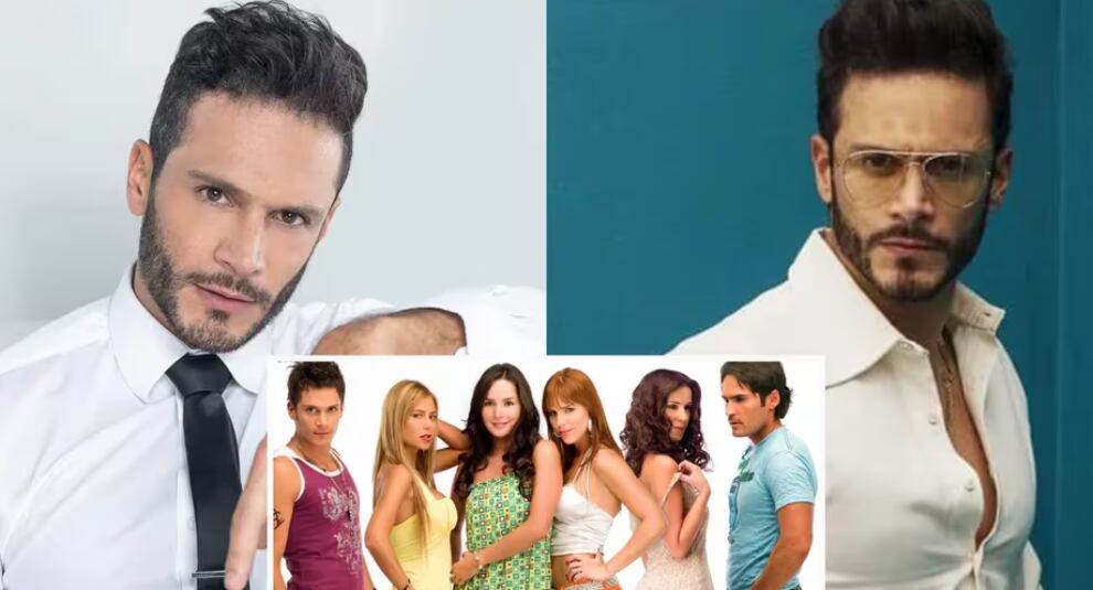 Actor colombiano Juan Diego Sánchez, de la novela Sin senos no hay paraiso de Telemundo.