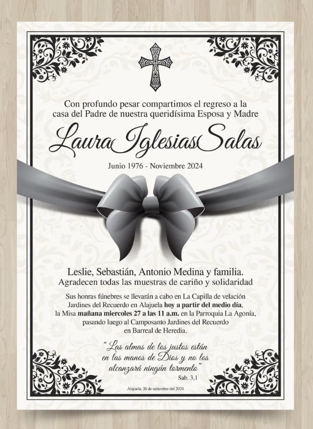 Laura Iglesias Salas, periodista, falleció el 26 de noviembre de 2024