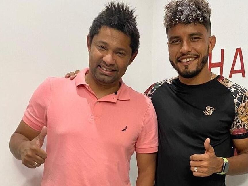 Armando Alonso y Johan Venegas.