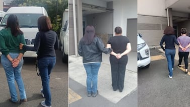 Detienen a tres cocineras sospechosas de quedarse con alimentos para estudiantes de escasos recursos