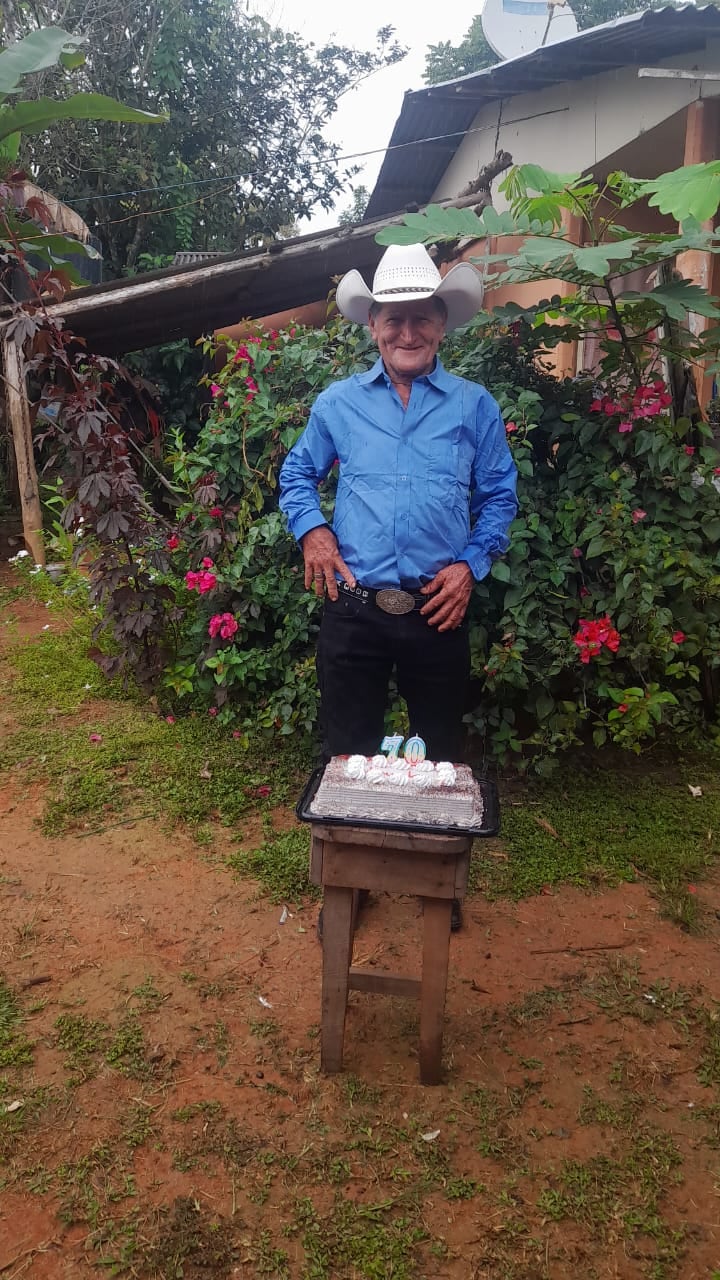 Ramón Masís Prado, de 72 años, víctima asesinada por oponerse en un asalto en Parrita, la noche de este lunes 1 de setiembre del 2025. Foto: Evelyn Obando para La Teja