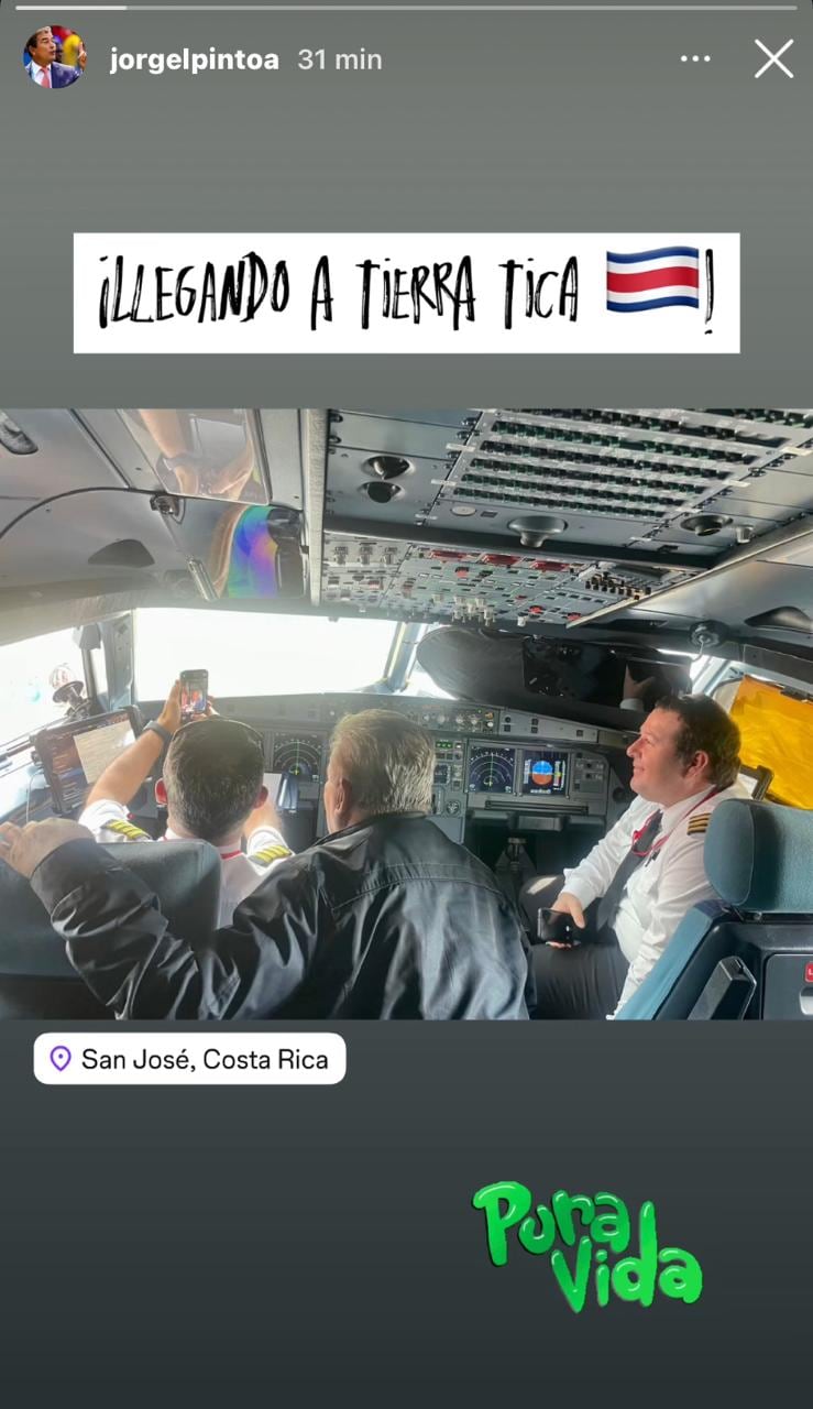Jorge Luis Pinto anunció que está en Costa Rica