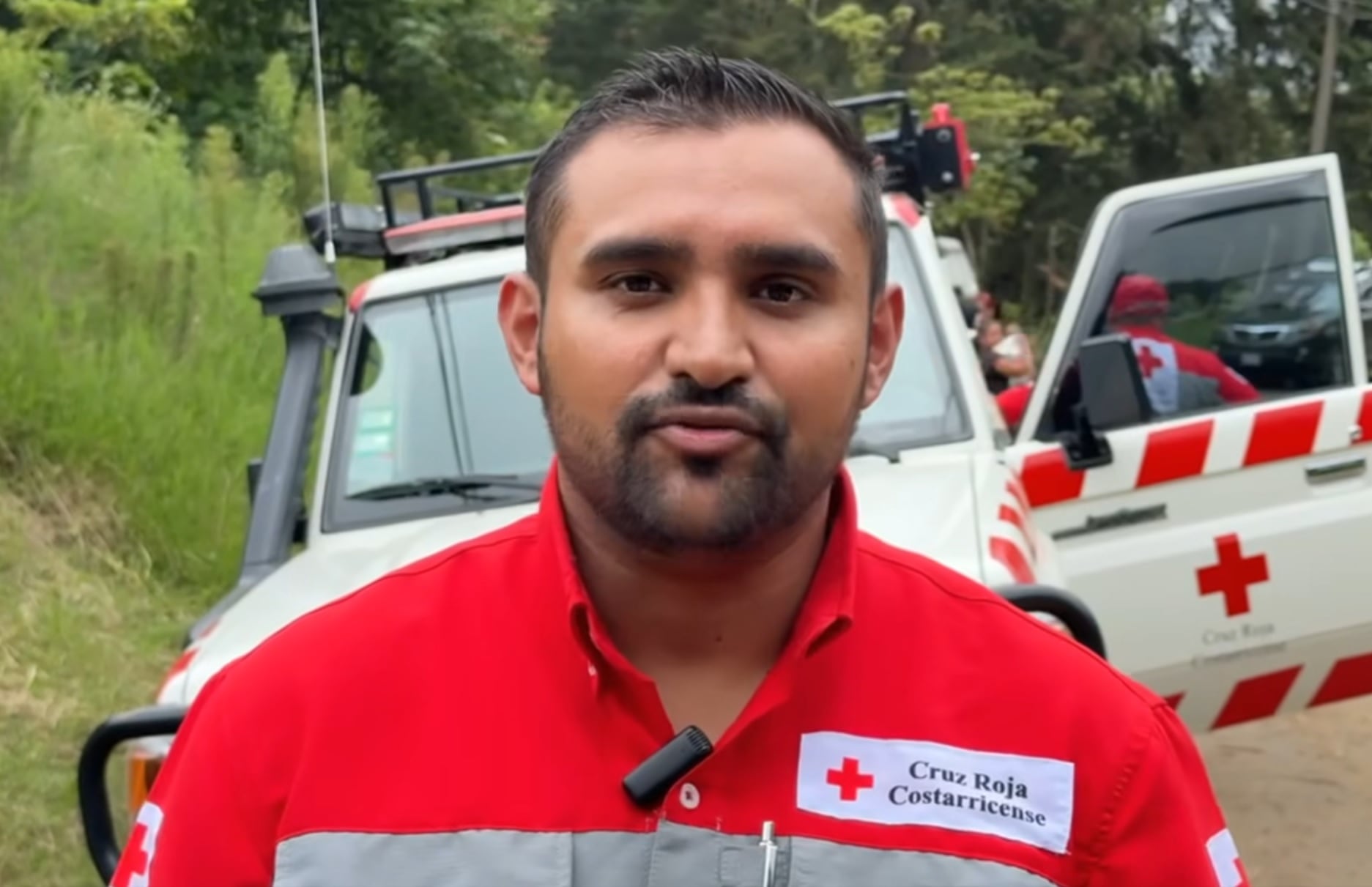 Geovanny Maroto es el coordinador regional de la Cruz Roja de Cartago.