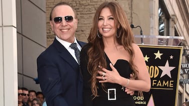 Thalía y Tommy Mottola callan rumores de separación con una foto
