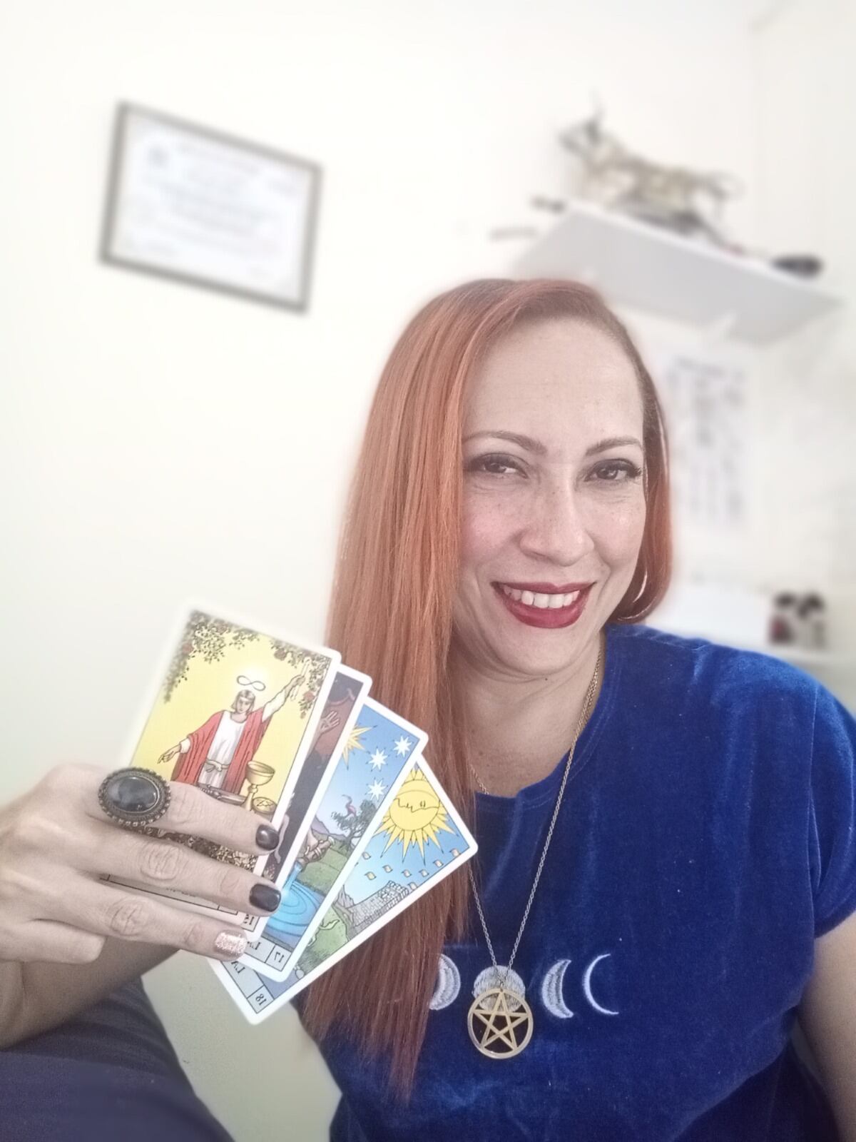 Los números angelicales son señales de nuestros ángeles para que tomemos buenas decisiones en nuestras vidas. En la foto, Jessika Melania Arias Monge, bruja negra conocida como Gymara O.