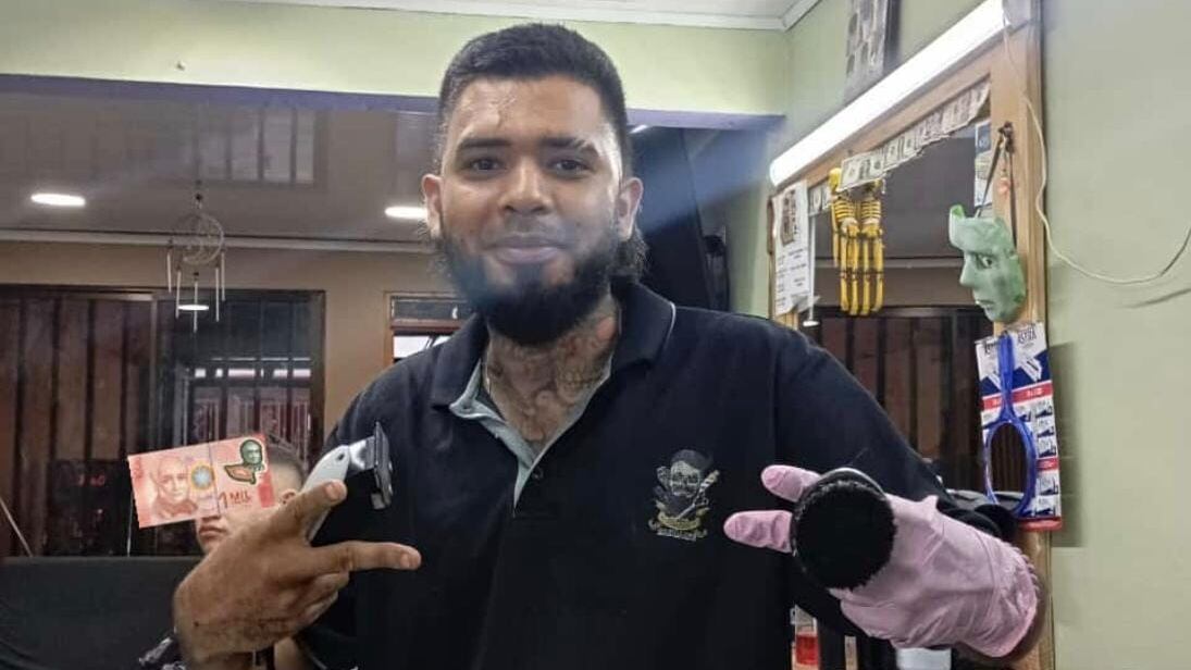 Iván Colomer Reyes, de 28 años, peluquero asesinado en Allajuelita, el lunes 7 de abril del 2025. Foto: Cortesía Esperanza Martínez para LT