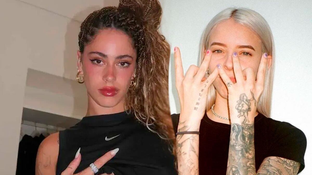 Tini publicó cariñosa foto con Young Miko