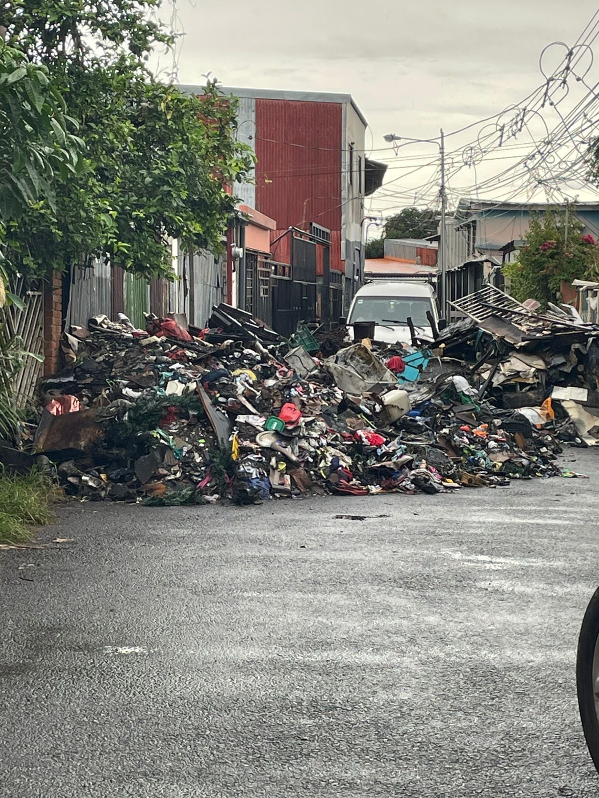 Incendio en San Juan de Dios de Desamparados
