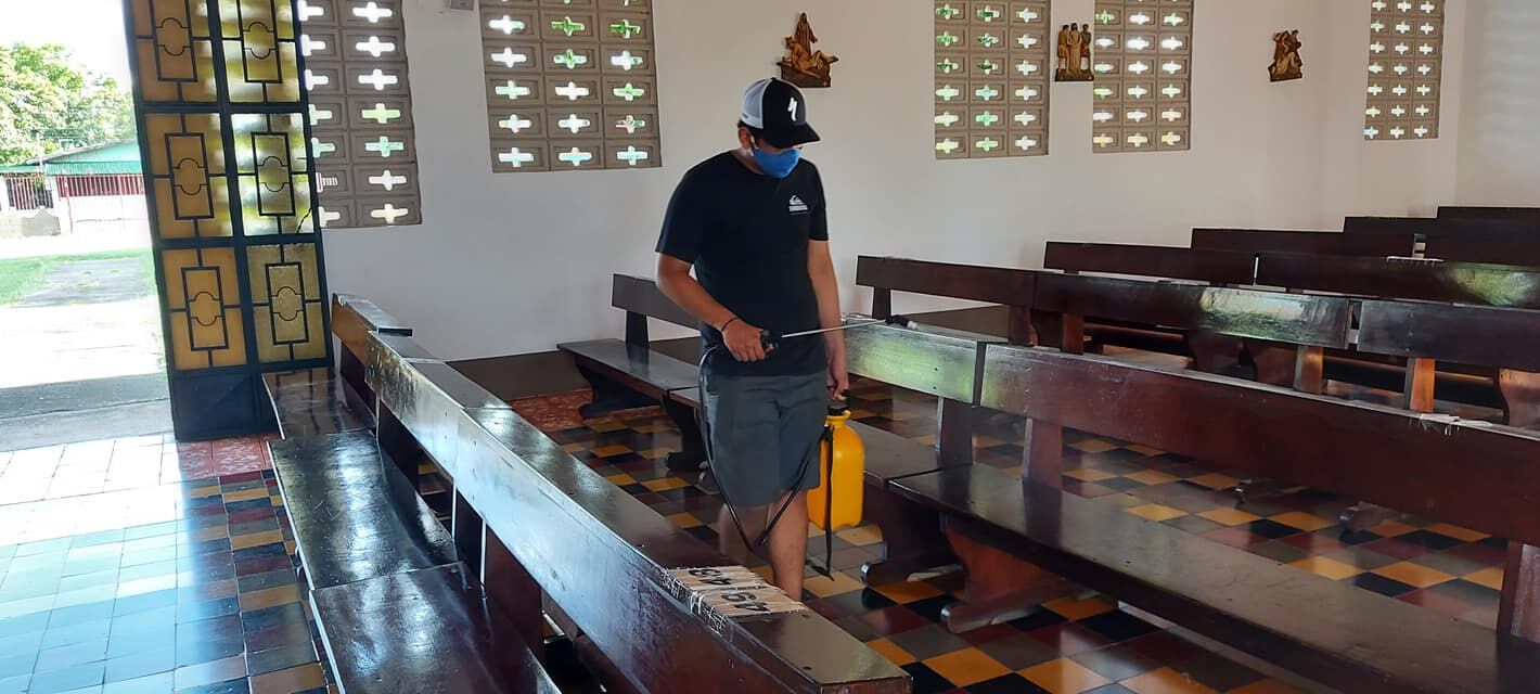 Parroquia Carrillo, Guanacaste. Foto tomada del Facebook de la Parroquia de Carrillo.