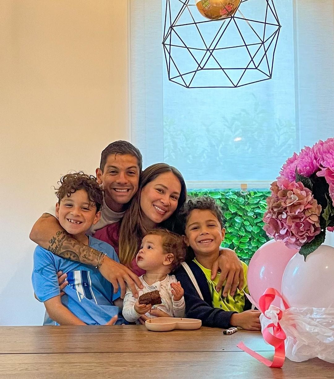 Cristian Gamboa y su esposa Melissa Salazar