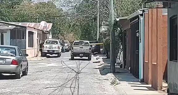 El OIJ encontró el cuerpo de Rodríguez tras allanar la casa este viernes. Foto Guana Noticias.