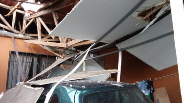 Un nuevo torbellino provocó grandes daños a vecinos de linda comunidad, vea las fotos