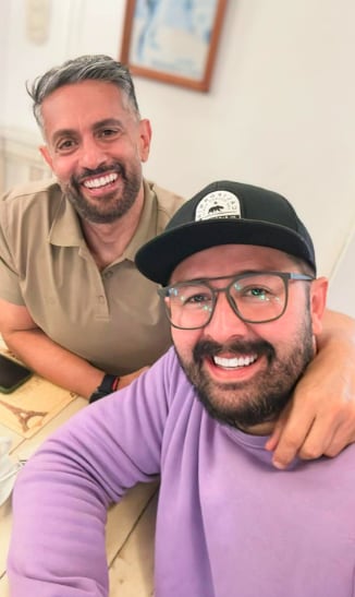 Omar Cascante y Randall Salazar