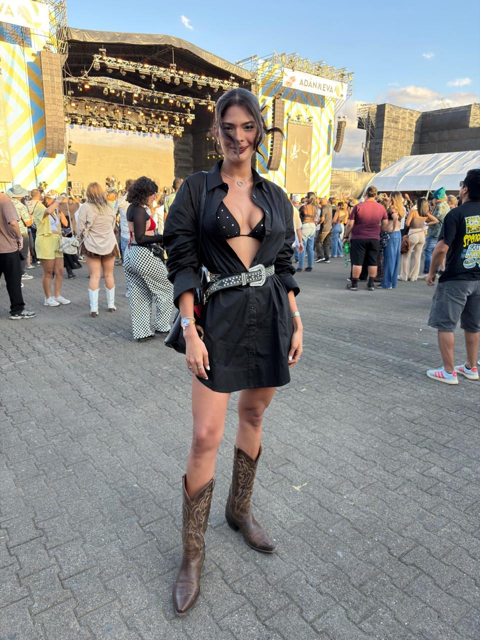 EXCLUSIVAS DE LA TEJA Sheynnis Palacios en el Festival Picnic