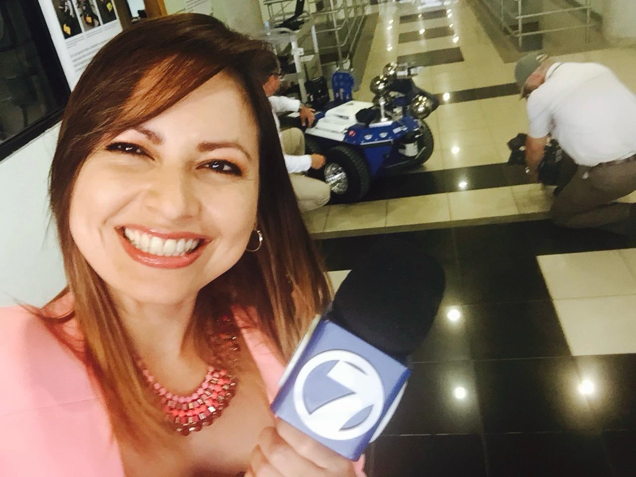 Yahaira Piña, periodista de Telenoticias