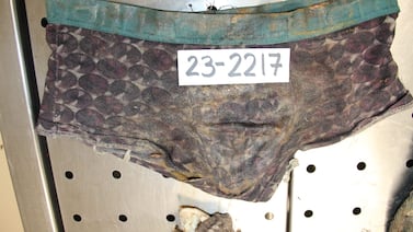 Esta ropa pertenece a hombre que apareció muerto en río ¿la reconoce?