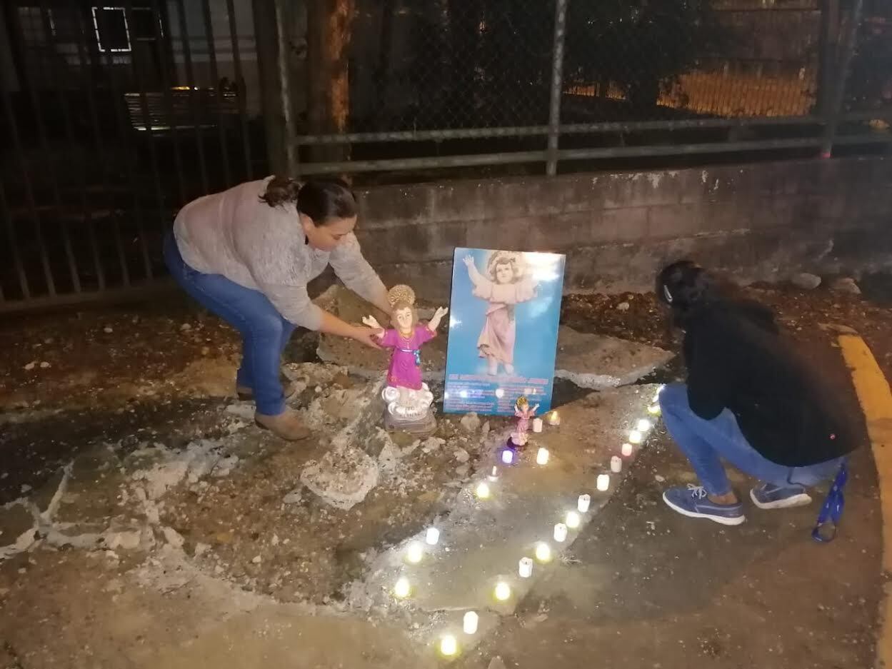 Apareció gruta de la urbanización Florence en Dulce Nombre de Cartago, tras oración de vecinos