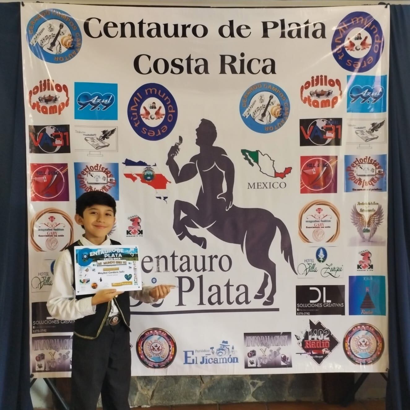 Maykol Cordero, participante de Nace una estrella. Cortesía