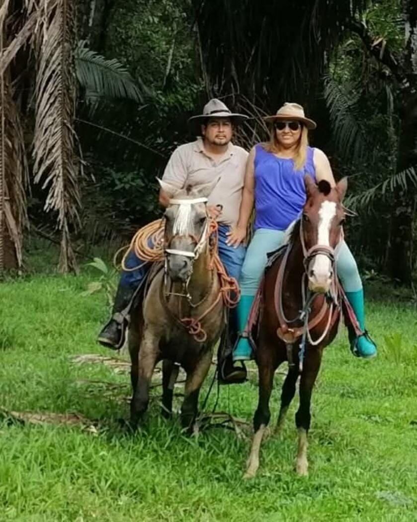 Carolina Herrera y Edwin Montoya recibieron amenazas de muerte. Foto: Cortesía Noemy Montoya