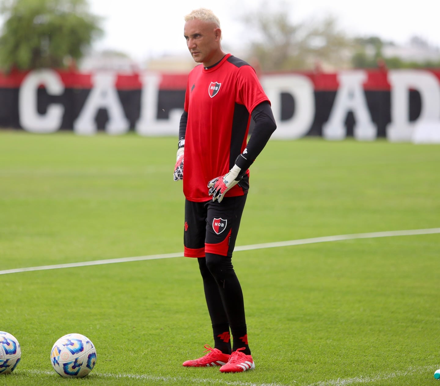 Keylor Navas, primer entrenamiento con Newells Old Boys, Argentina