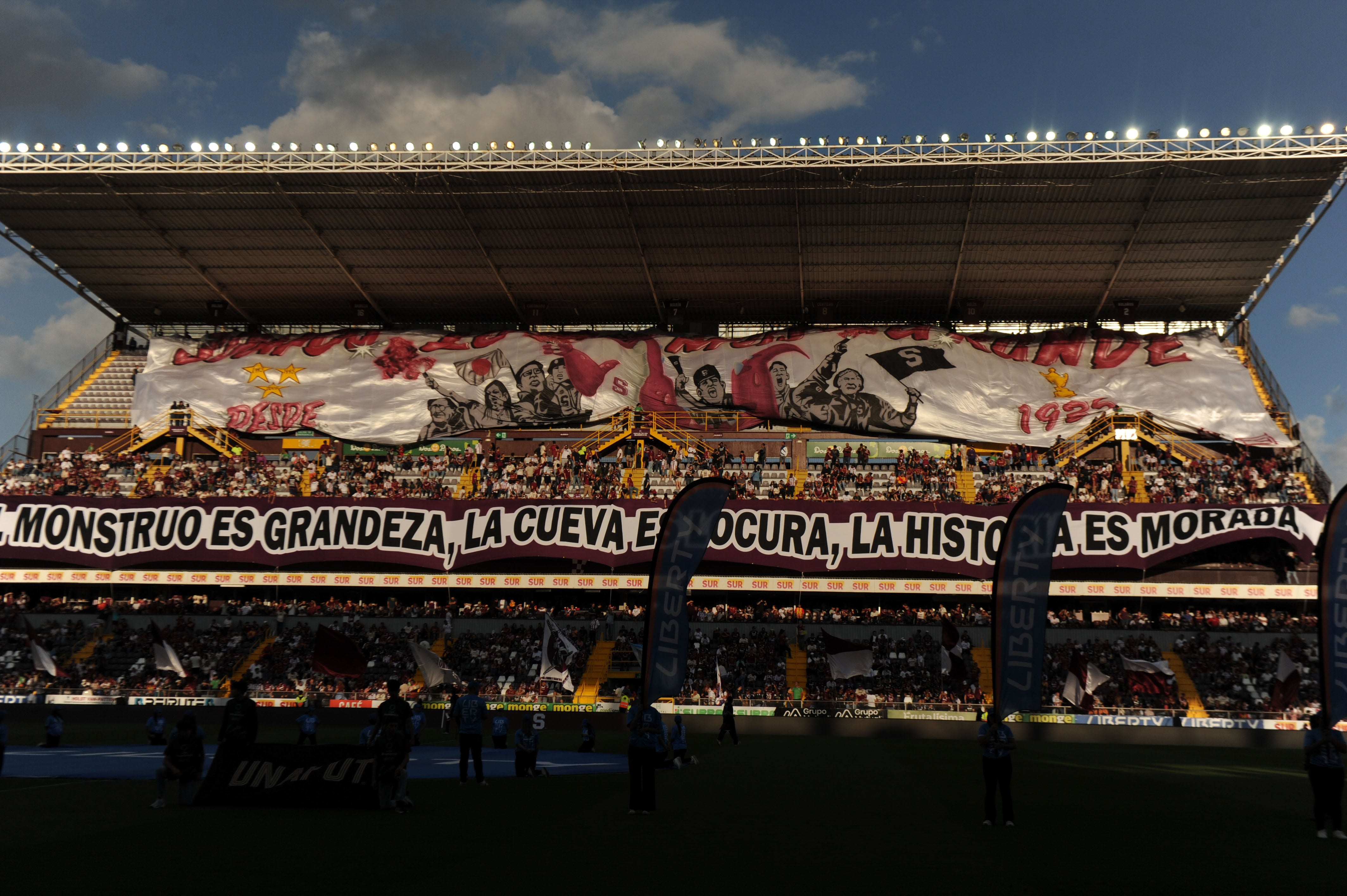 Partido Saprissa vs Herediano.