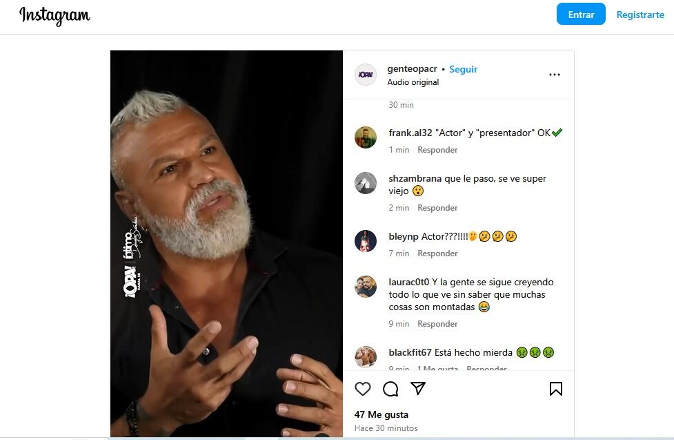 l actor y presentador, Pablo Rodríguez, habla por primera vez de su salida de Dancing With The Stars. Lo hace de una forma muy sincera y ante las cámaras del Canal OPA, para el programa “Íntimo con Douglas Sánchez”