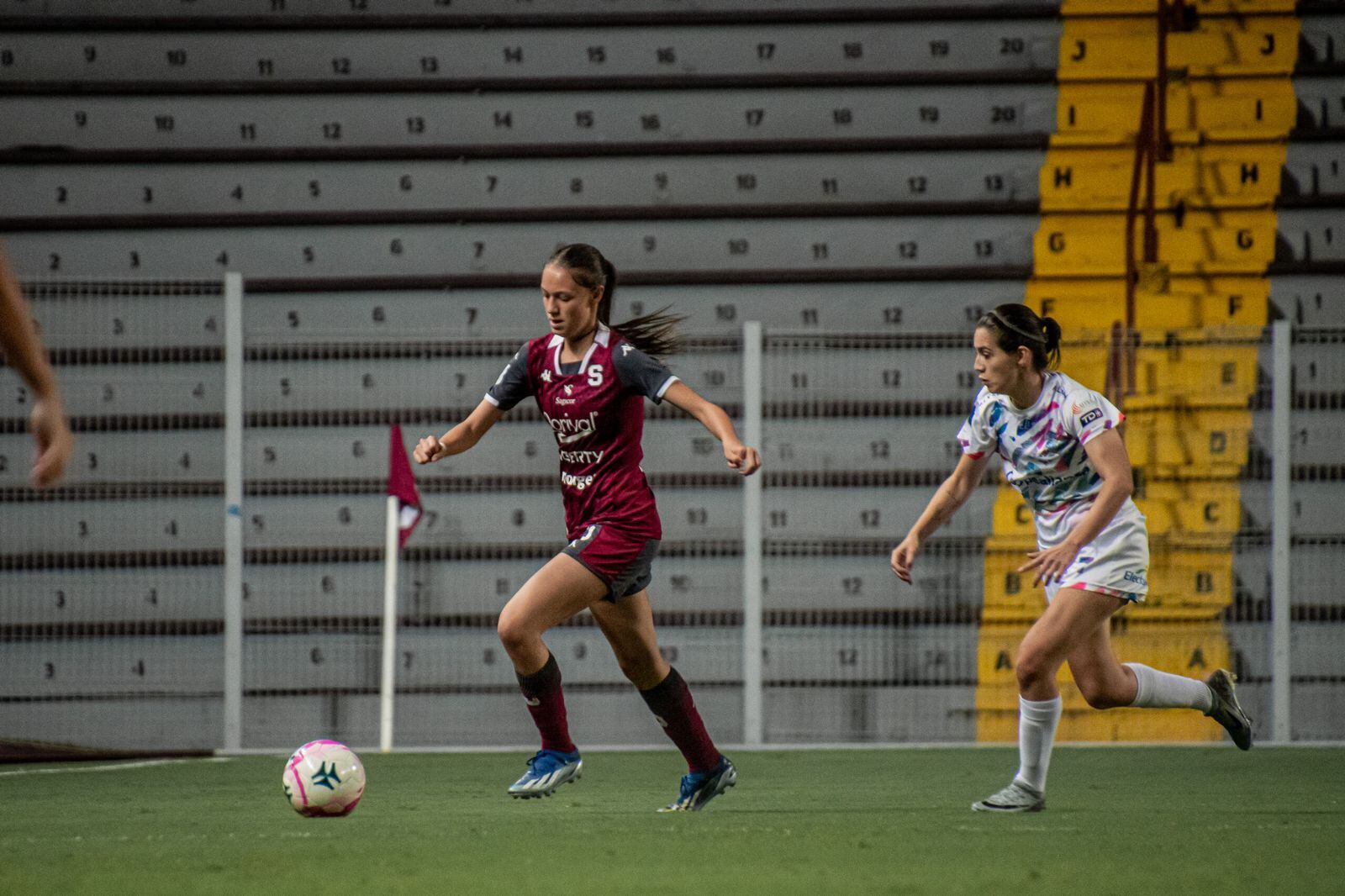 Fabiana Sanabria, jugadora de Saprissa. Cortesía.