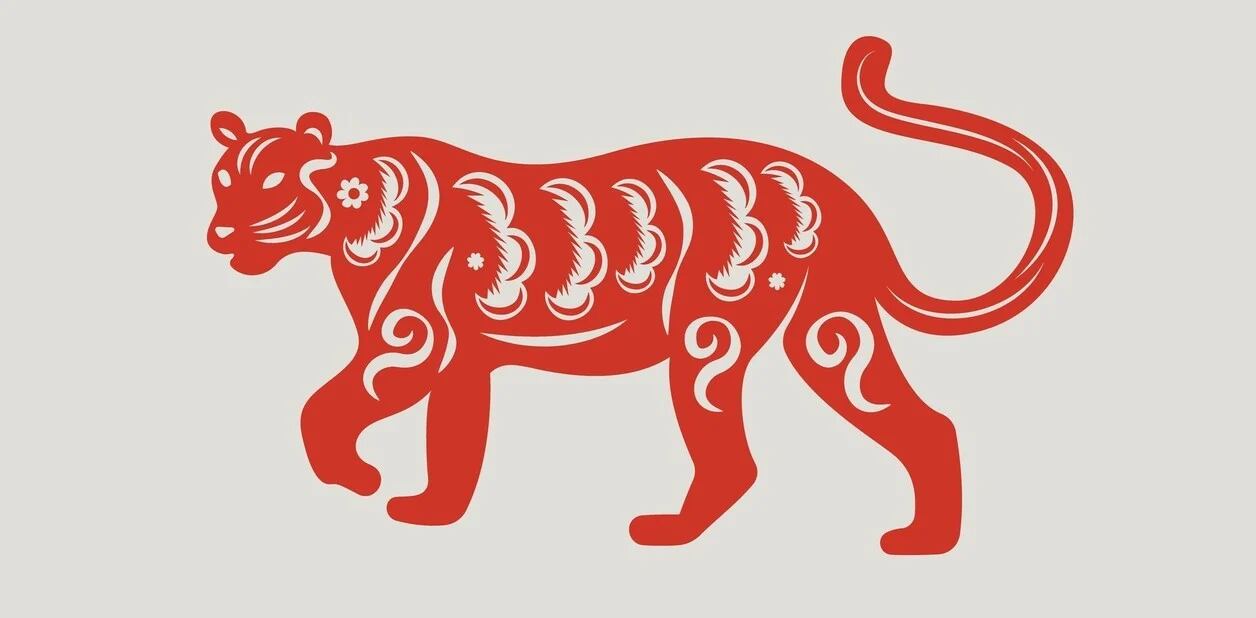Horóscopo Chino 2023 del Año Nuevo Chino del Conejo de Agua. El Tigre.