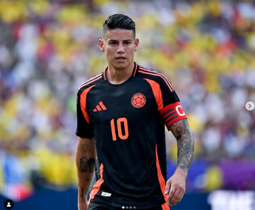 James Rodríguez, Colombia, Copa América