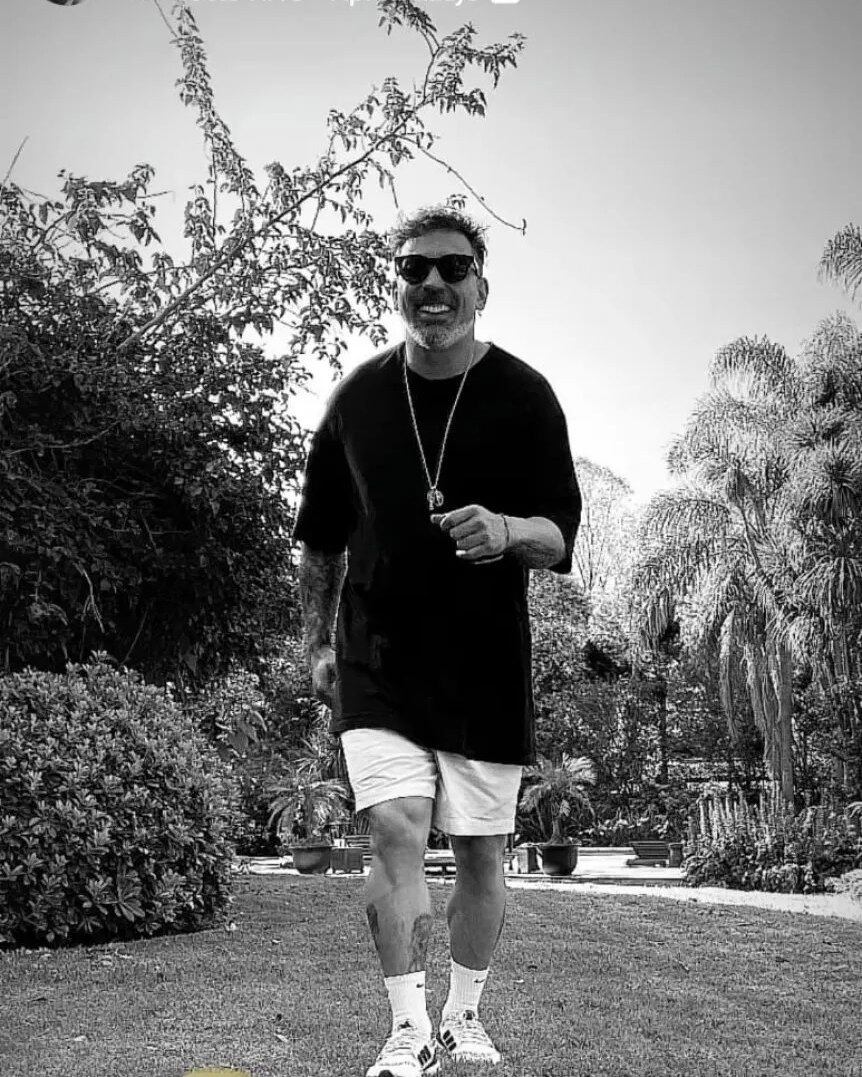 Este es el primer posteo de Ezequiel Lavezzi luego de su accidente.