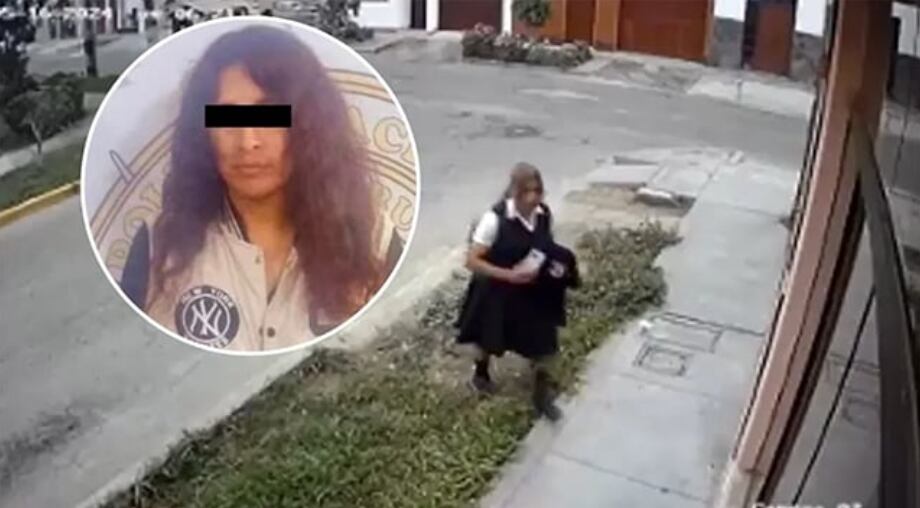 Capturan a hombre que se disfrazaba de colegiala