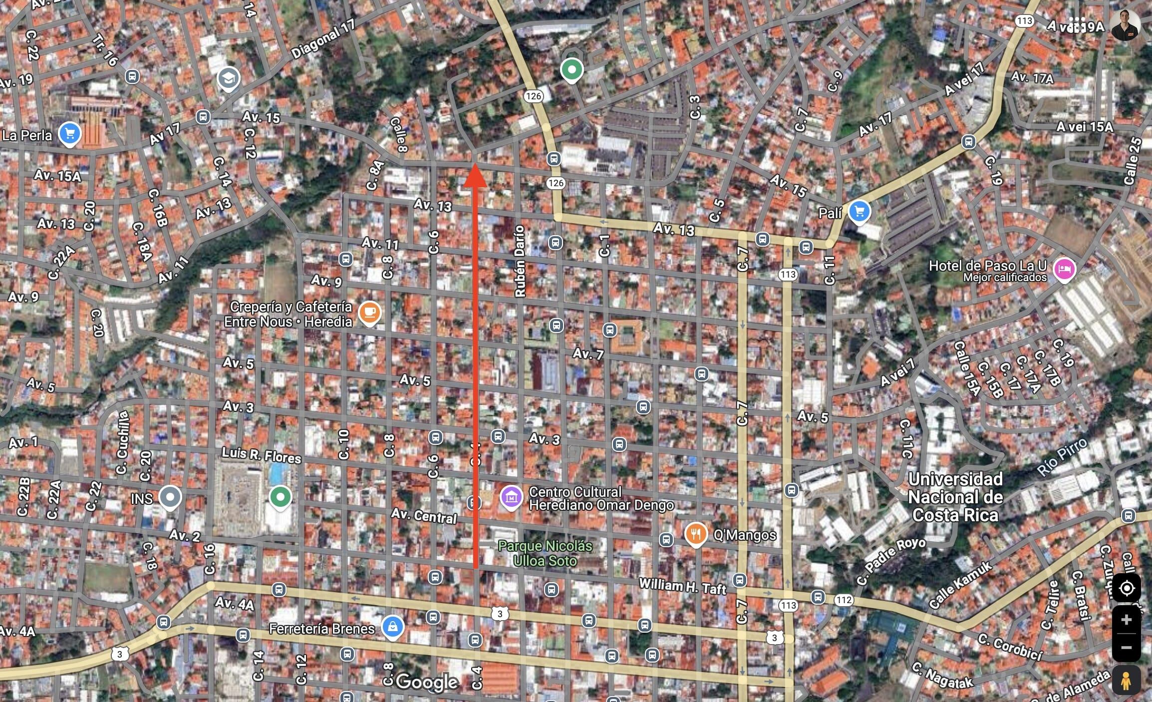 En este mapa puede ver de manera detallada las avenidas que se van a mantener cerradas.