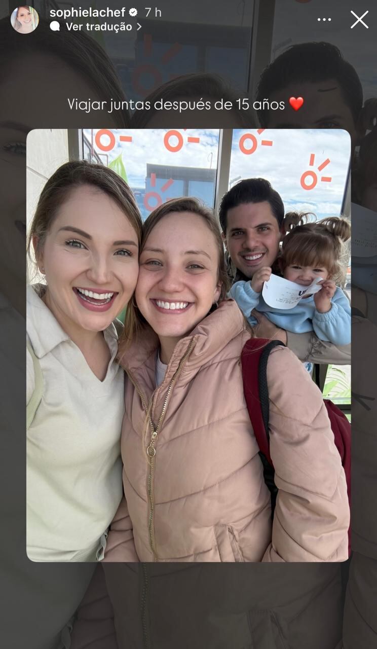 Sophia Rodríguez le está sacando el jugo a un momento en su vida que no tenía desde hace 15 años y del que disfruta desde mediados de semana.