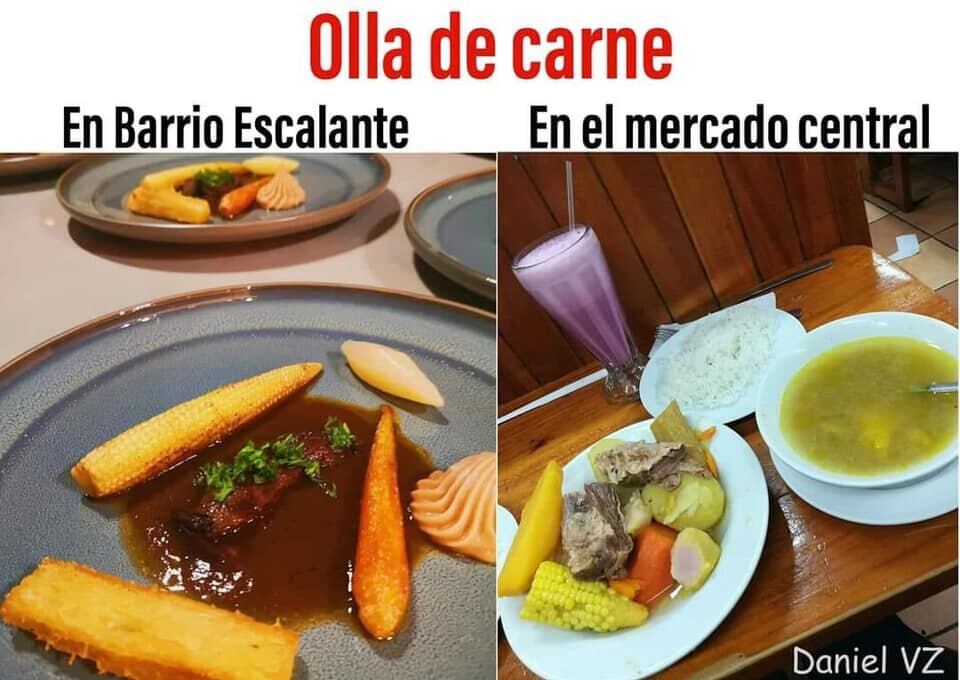 El Taller de Billy Sazón propuso una forma diferente de olla de carne y las redes sociales se le fueron encima con comentarios negativos y hasta memes