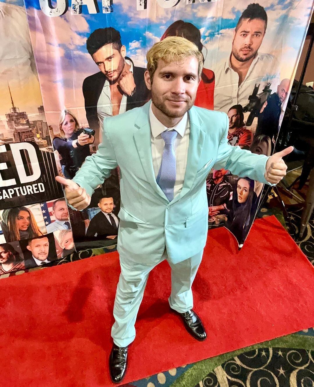 Miguel Cruz, actor tico en Estados Unidos, productor y actor de la película "Capturados".