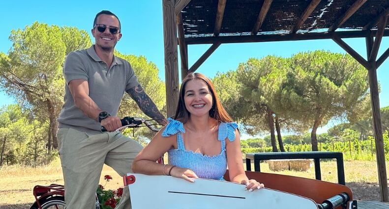 Shirley Álvarez y Daniel Vargas.