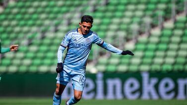 Vea aquí el gol con el que Alonso Martínez rompió un récord al ser el más rápido de la historia en New York