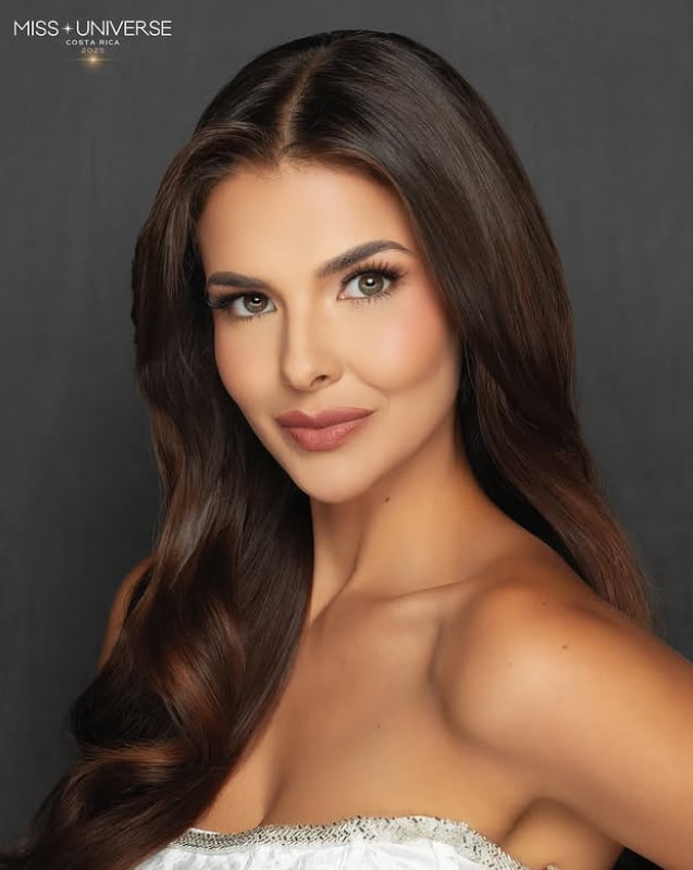 Candidata al Miss Universo Costa Rica 2025.