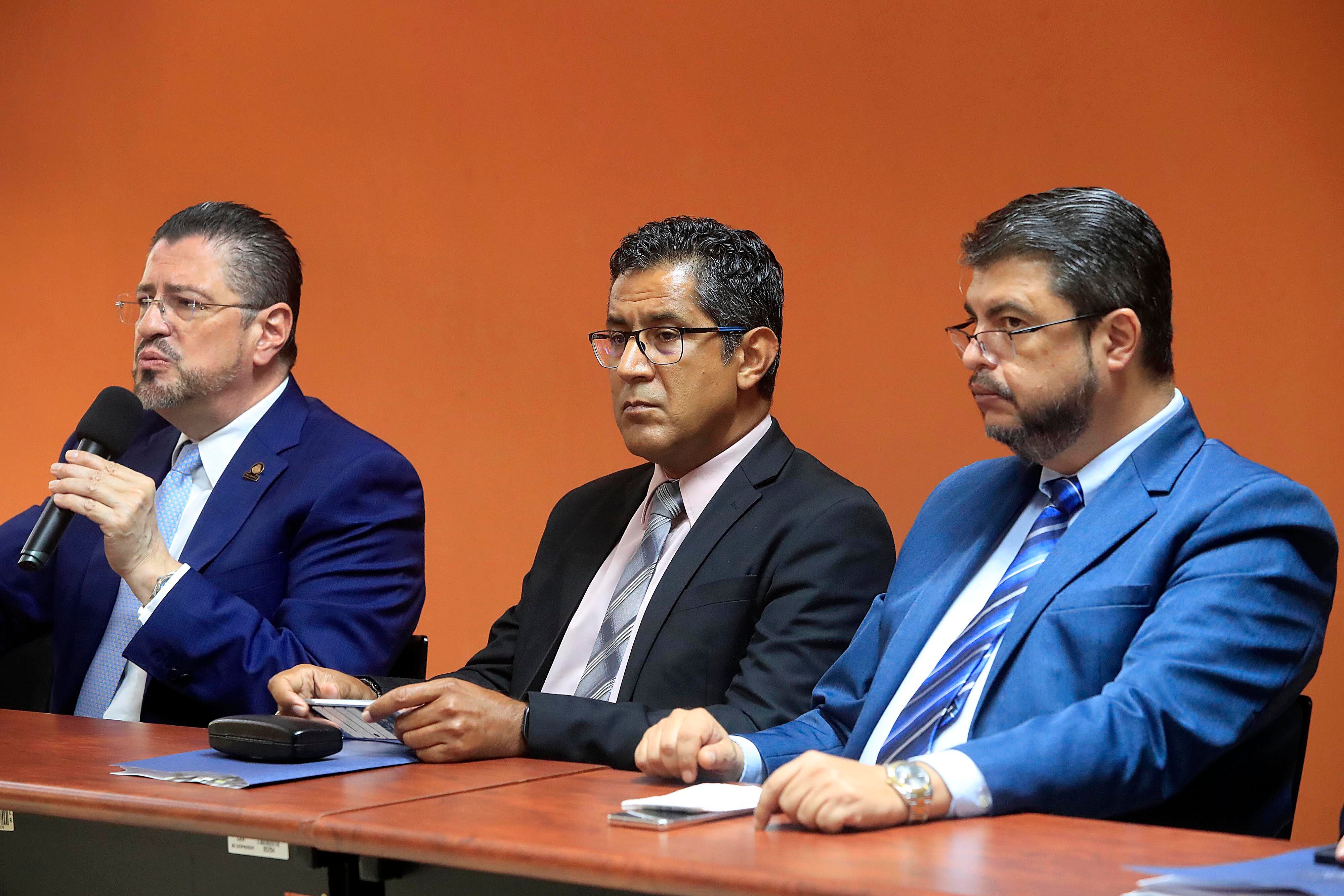 01/02/2024 Sabana Sur. Reunión de contralora general de la República, Marta Acosta, con el presidente de la República, Rodrigo Chaves. Foto: Rafael Pacheco Granados