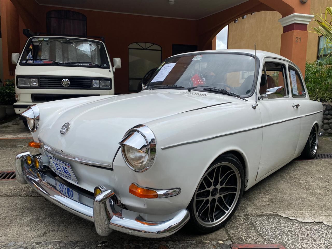 Carlos Codero Vargas se anamoró de una Volkswagen Nostback Tipo 3 desde que tenía siete años