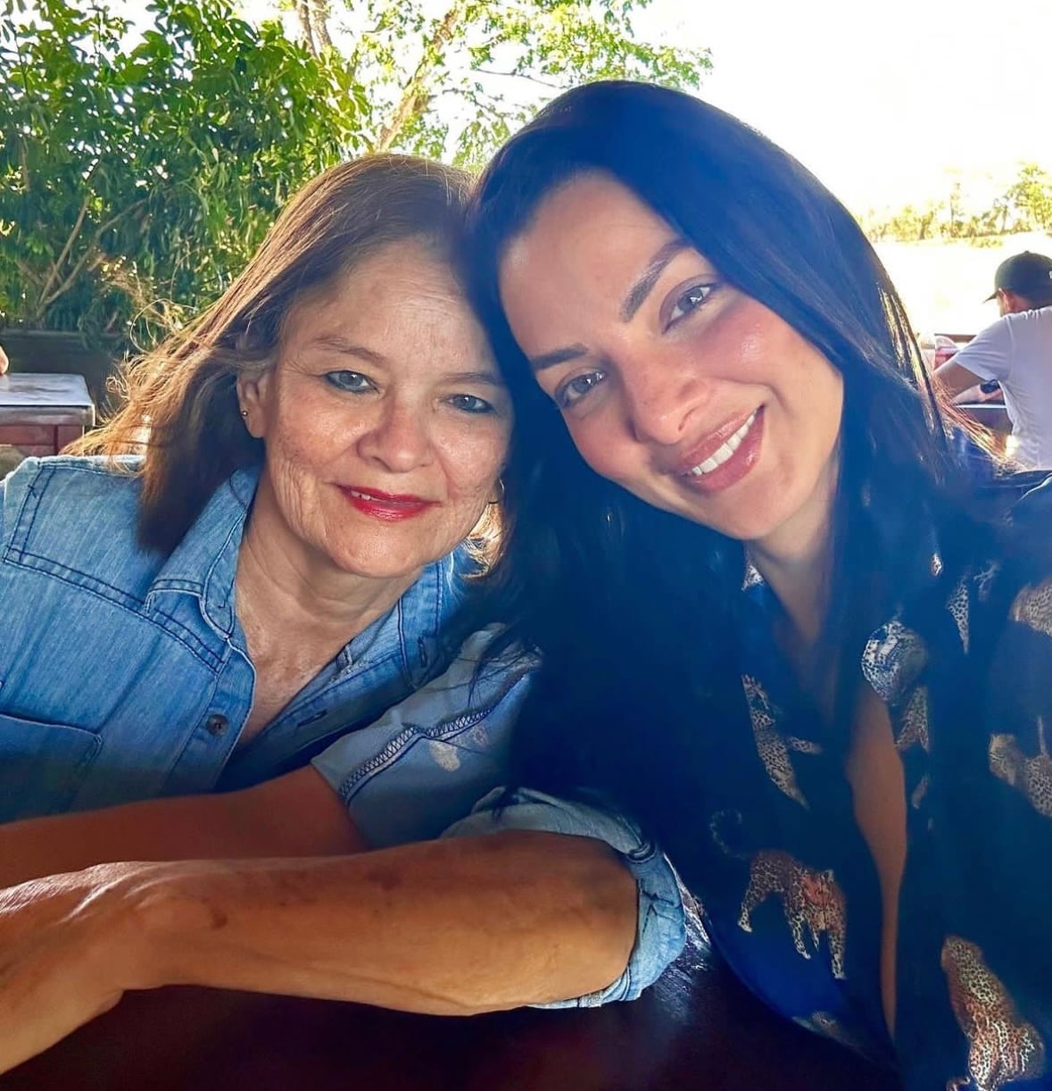 Verónica y su mamá