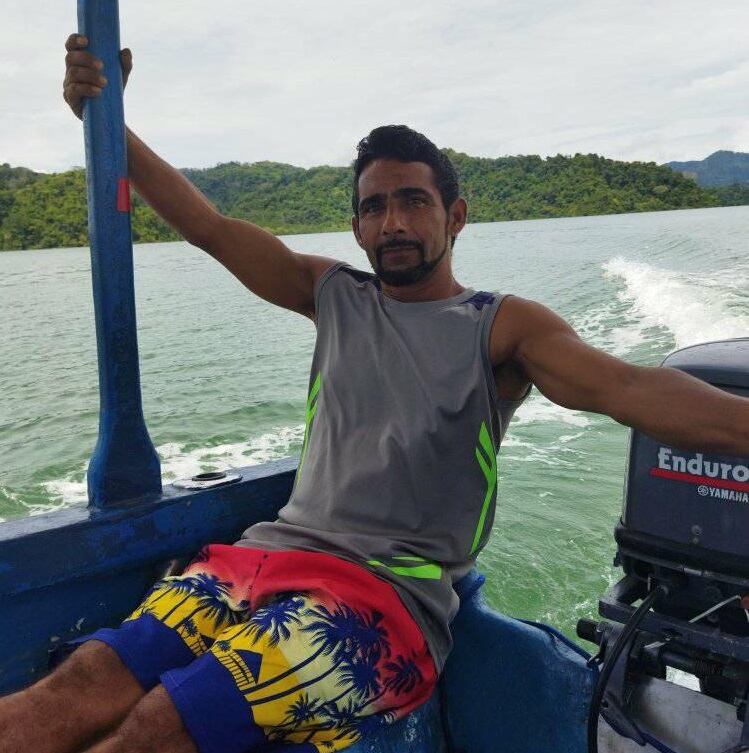 Lidier Murillo falleció al ser atacado por un cocodrilo en Golfito. Foto cortesía.