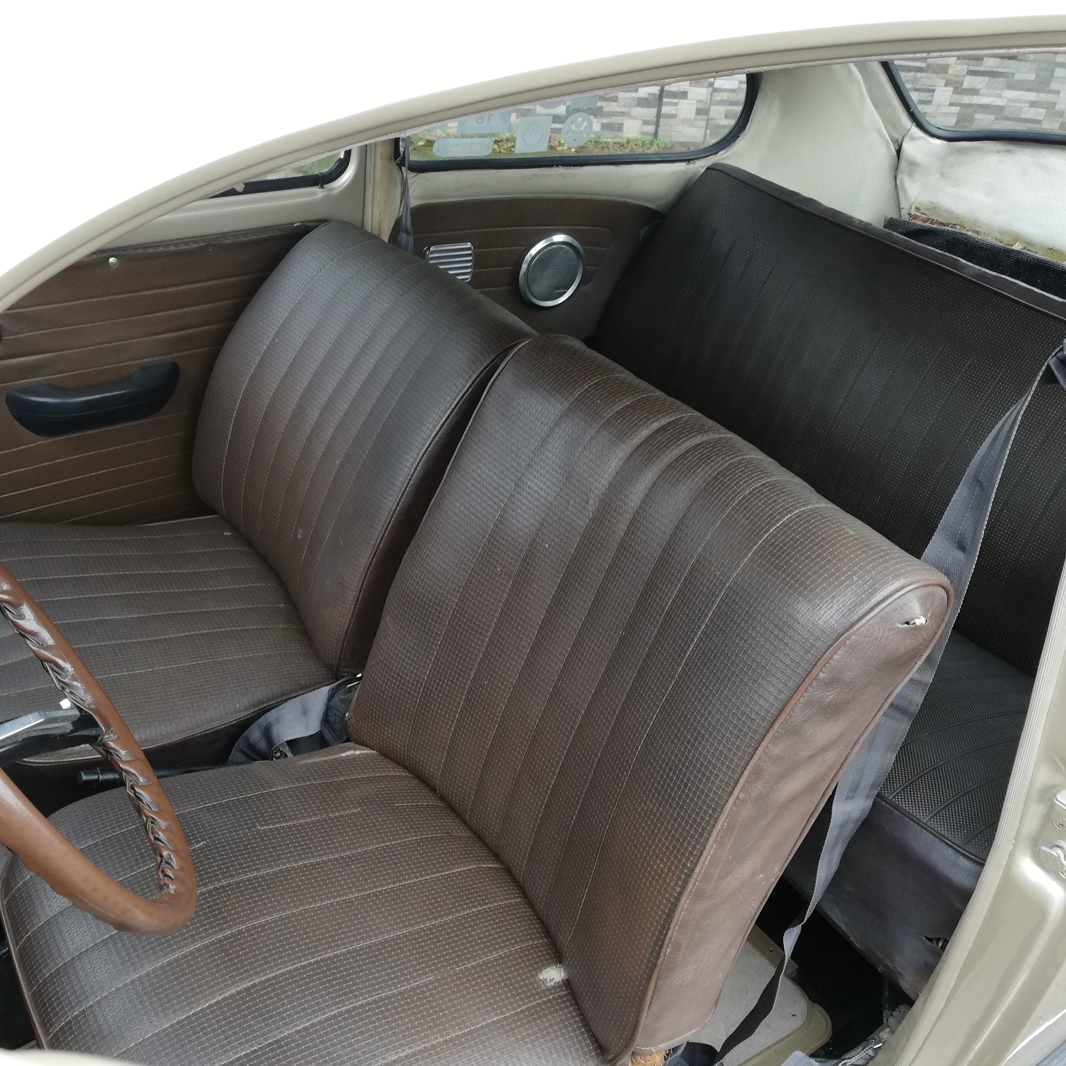 Lorena Murillo Valerio, de 53 años, se enamoró de un Volkswagen Escarabajo modelo 1970, 1500 centímetros cúbicos, al cual le puso Camilo