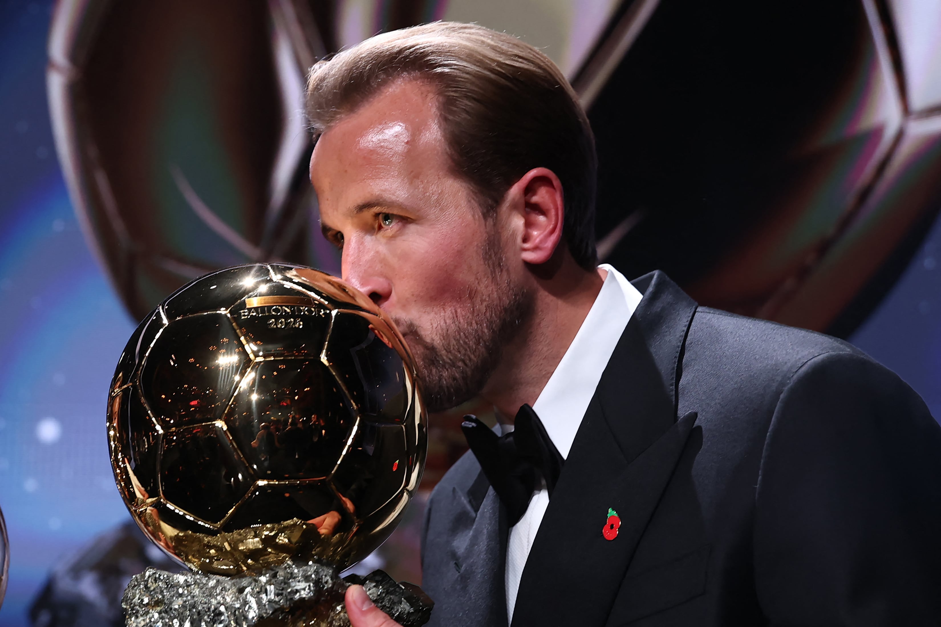 El delantero inglés del Bayern Múnich, Harry Kane, es el Balón de Oro 2026