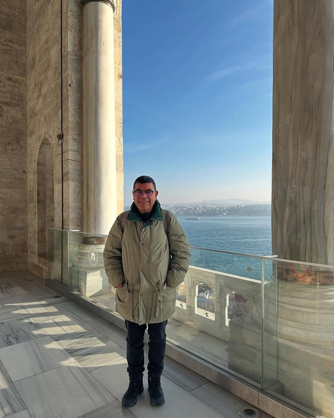 Marcelo Castro en Turquía por su cumpleaños